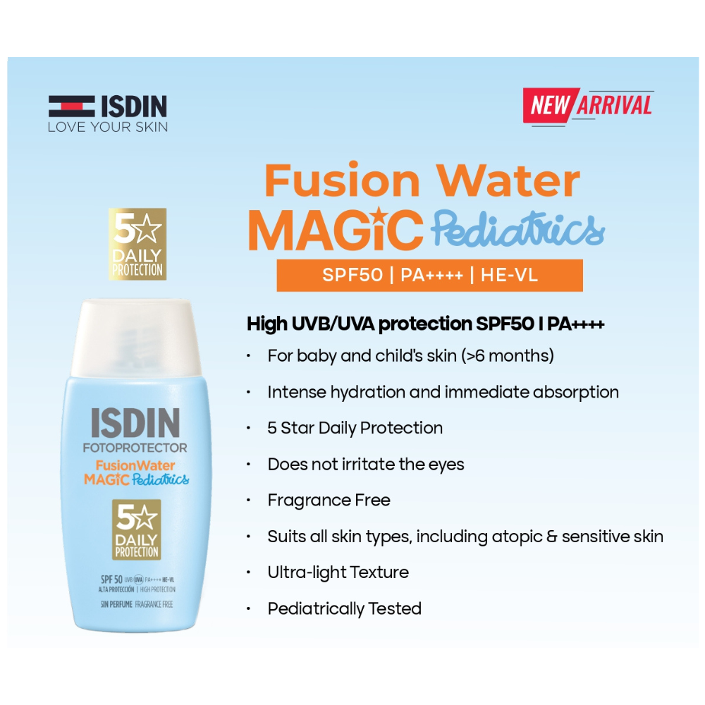 Isdin Fusion Water Magic Pediatrics